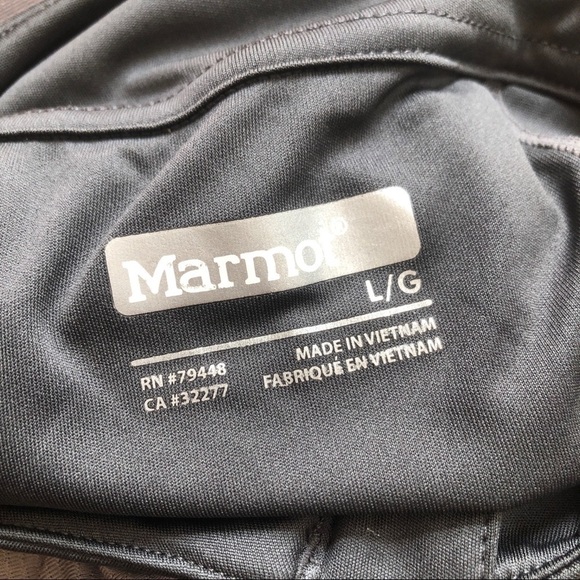 Marmot men’s grey and silver 1/4 zip short sleeve shirt size large - Picture 4 of 6